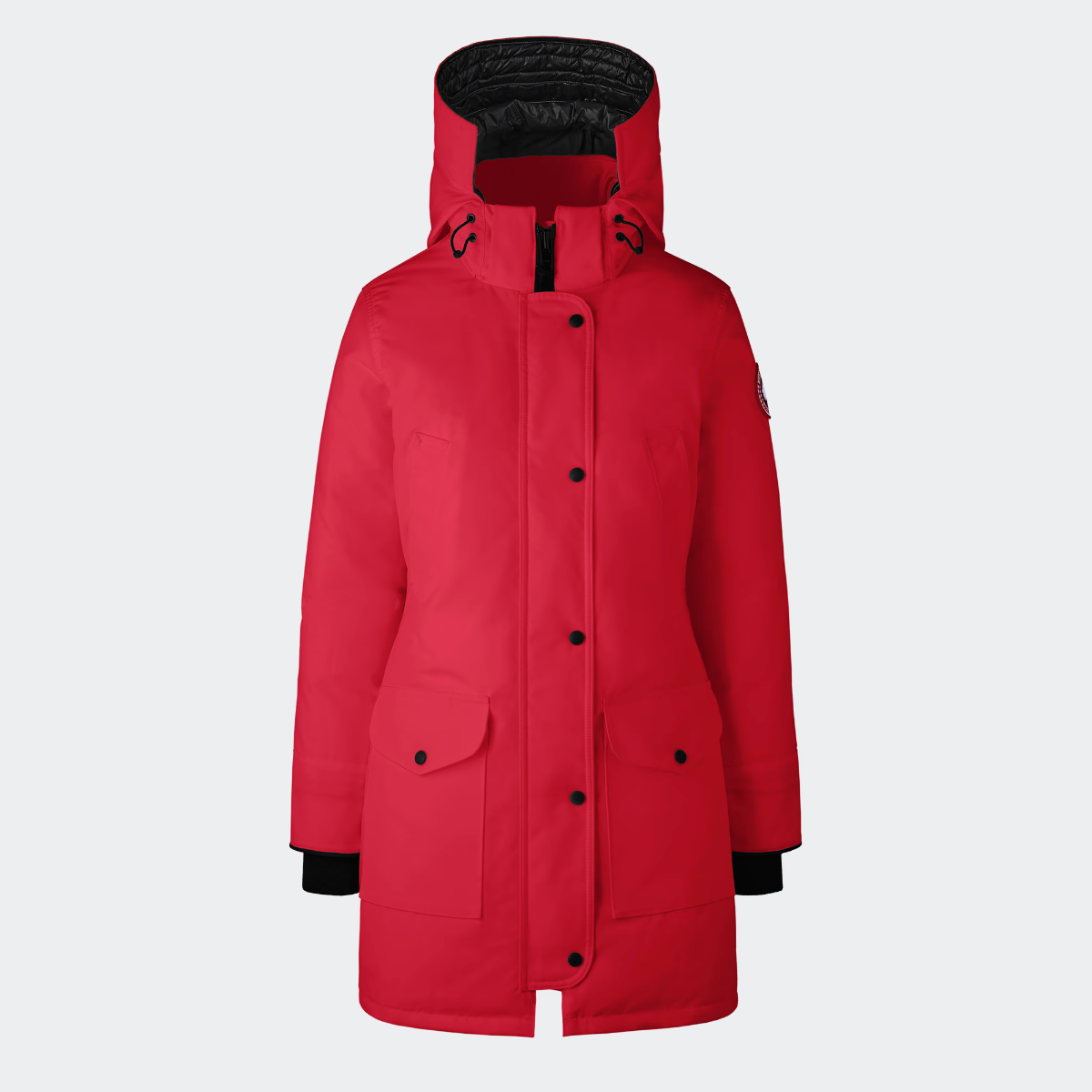  ｜DOWN JACKETS (TRILLIUM PARKA (6660W 61)) Canada Goose - Trillium Parka Black Label in Black – gravitypope