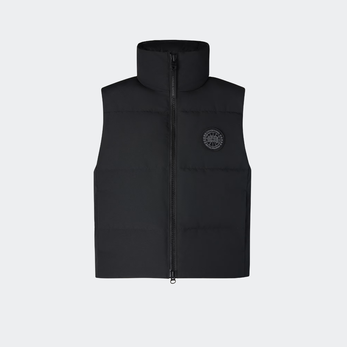 Grandview Cropped Vest Black Label | Canada Goose