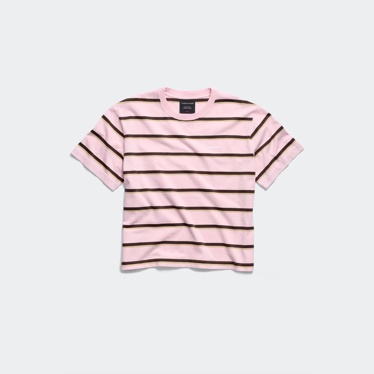 Canada Goose T-shirt Roam ray Femmes Pink Lorne Stripe G 250 €