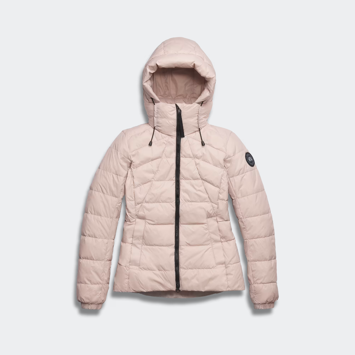 Canada Goose Veste capuche Abbott Black Disc Femmes Lucent Rose M 950$