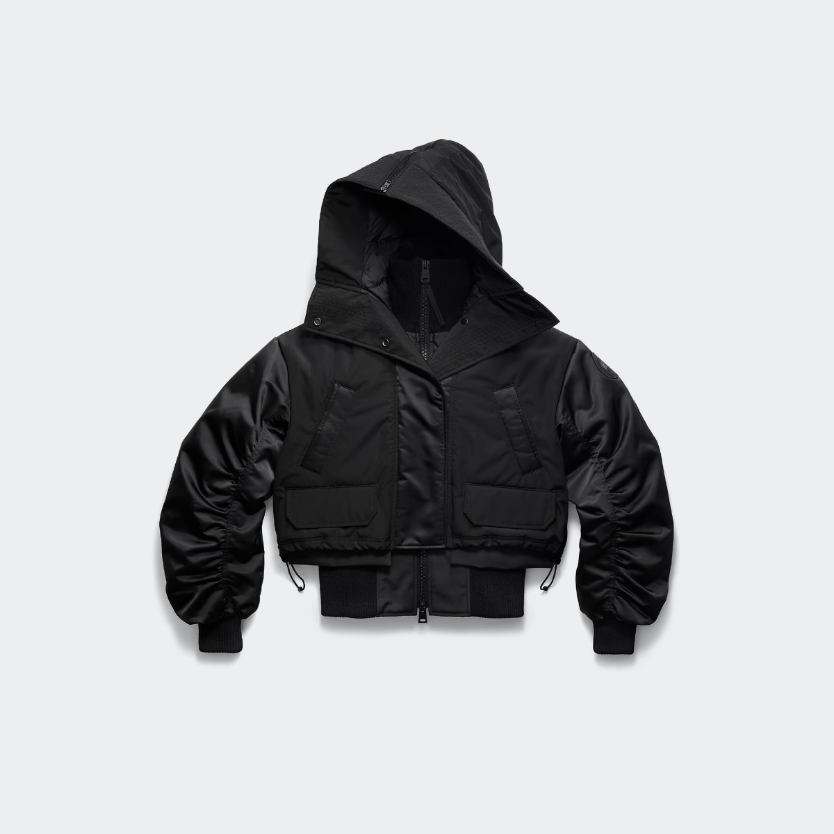 Canada Goose Blouson aviateur Claremont Tonal Label Femmes Black P 1525$