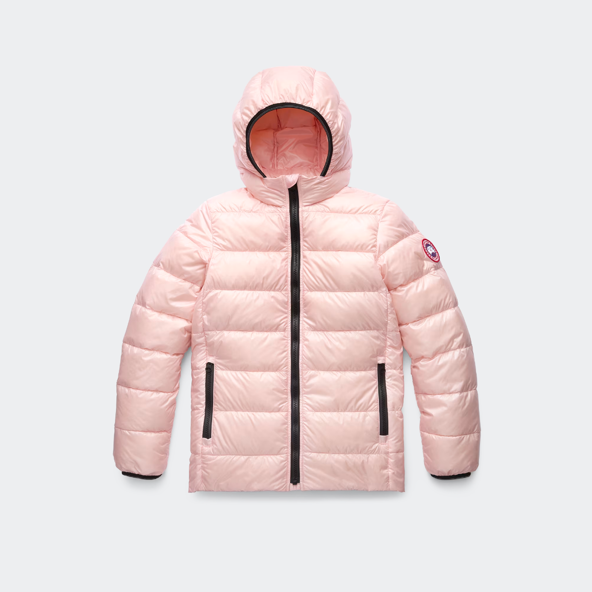 Canada Goose Veste capuche Crofton junior Jeunesse Pink Lemonade P 625$