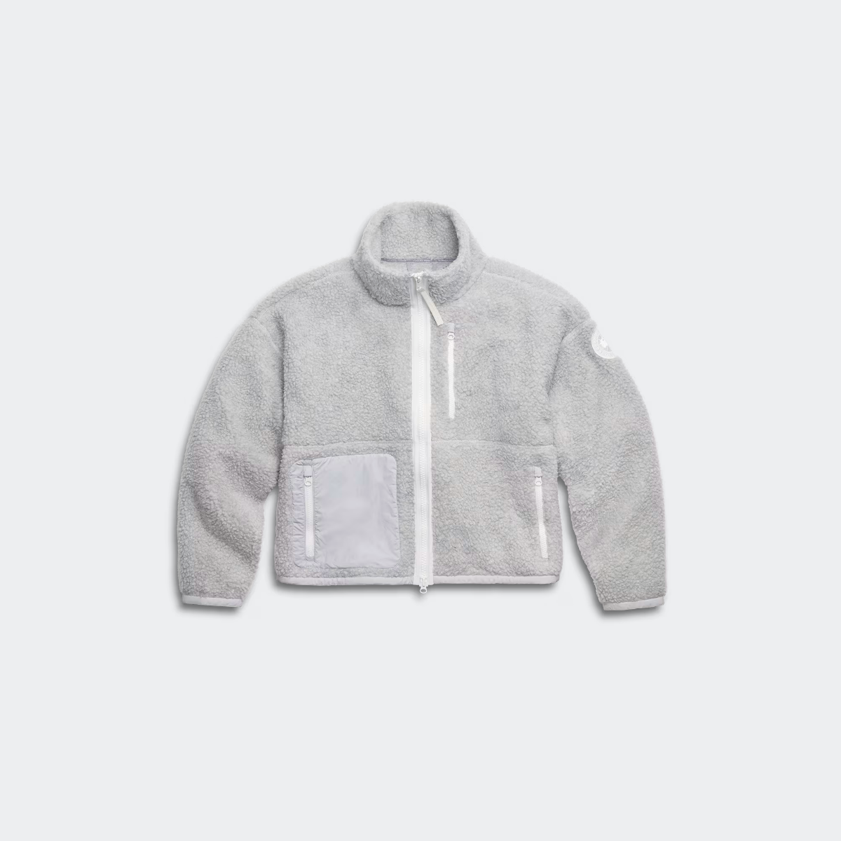 Canada Goose Simcoe Zip Up Fleece Sweater White Label