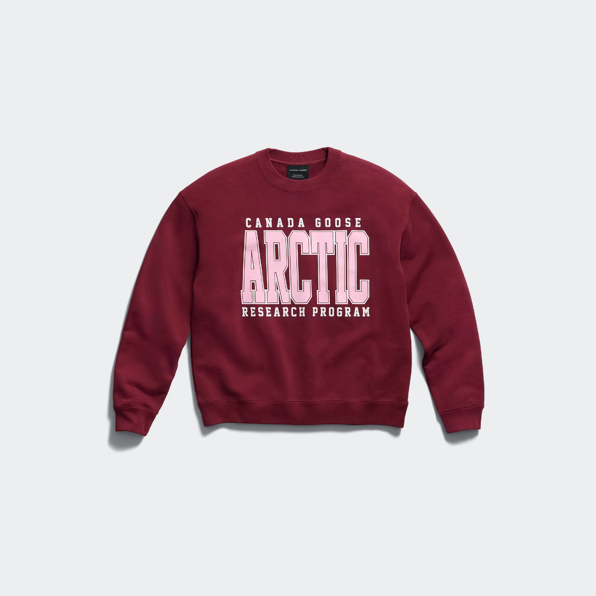 Canada Goose Wander Arctic Sweatshirt In Burnt Vermillion