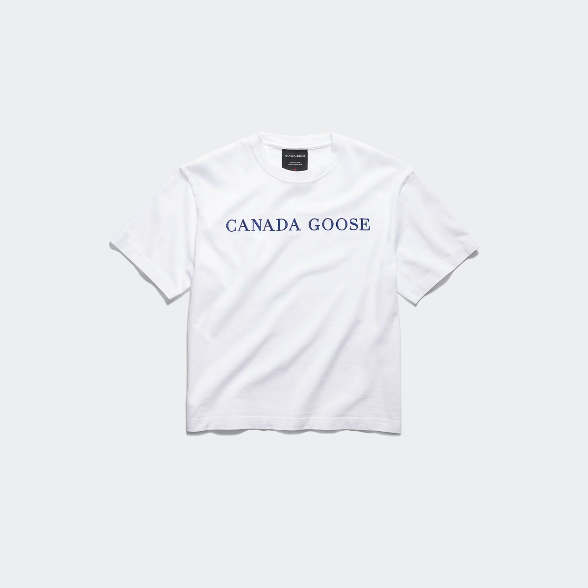 Canada Goose T-shirt Roam brod Femmes Optic WhiteOxford Navy M 250 €