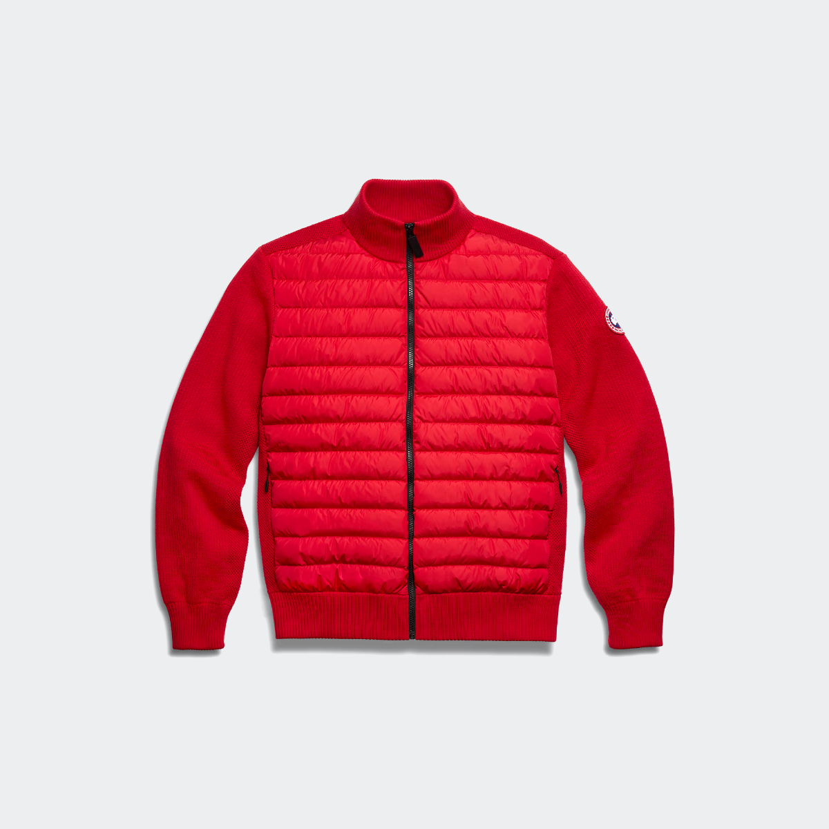 Canada Goose Veste en maille HyBridge Hommes Carmine Red M 775$