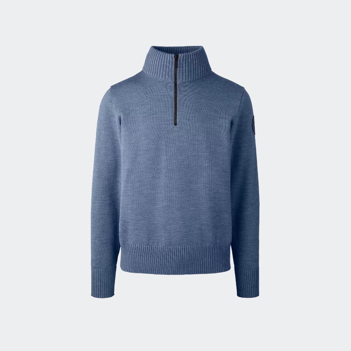 Canada Goose Pull à fermeture éclair ¼ Rosseau (Hommes, Ozone Blue Heather, M)