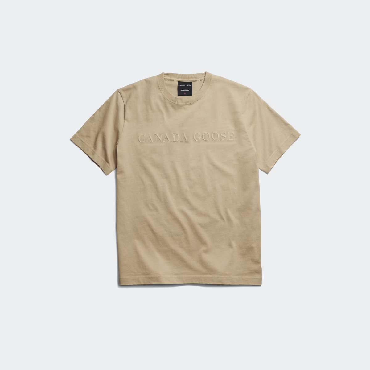 Canada Goose T-shirt brod Vantage Hommes Ecru Beige G 225 €