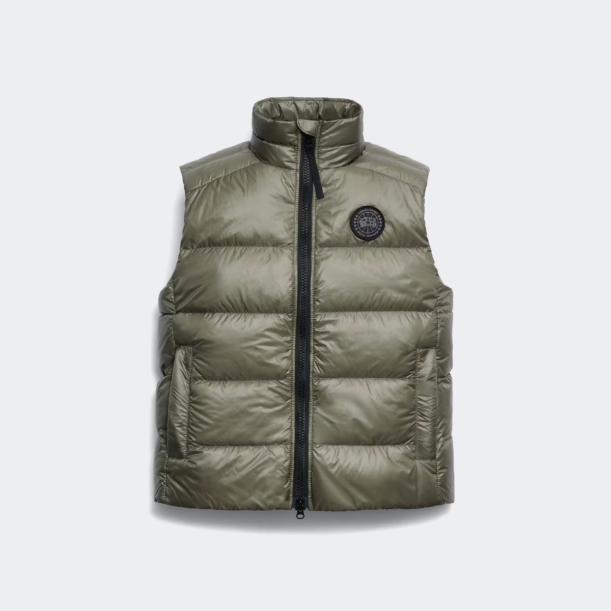 Canada Goose Veste sans manches Cypress Black Disc (Femmes, Smokey Sage, P)