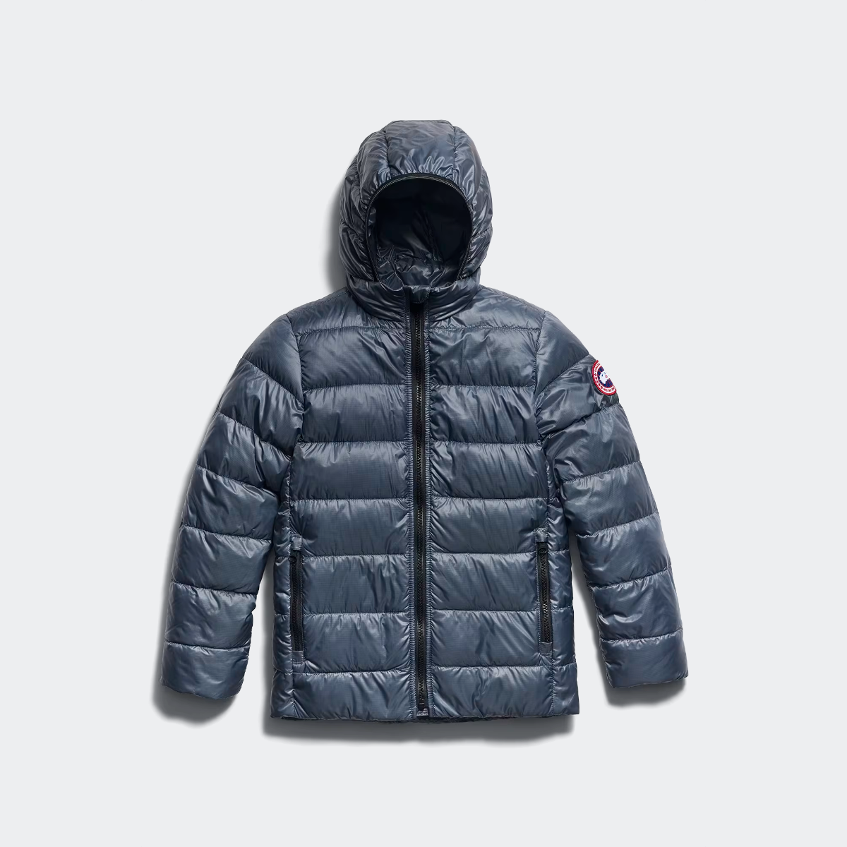 Canada Goose Veste capuche Crofton junior Jeunesse Ozone Blue G 625$