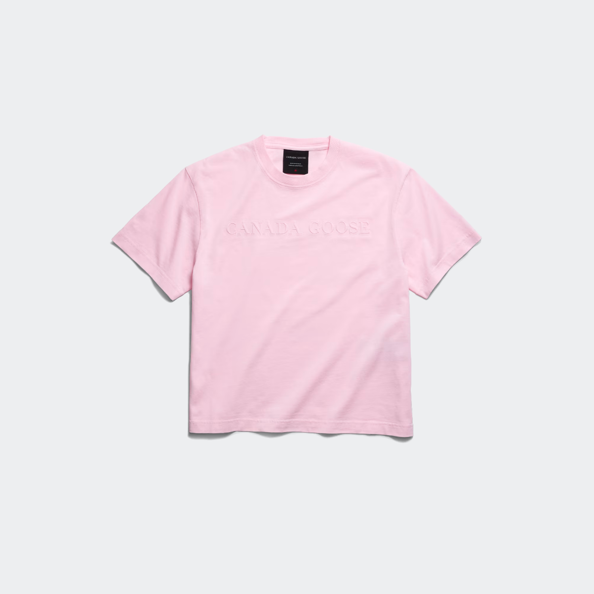 Canada Goose T-shirt Roam brodé (Femmes, Bloom Pink, P)