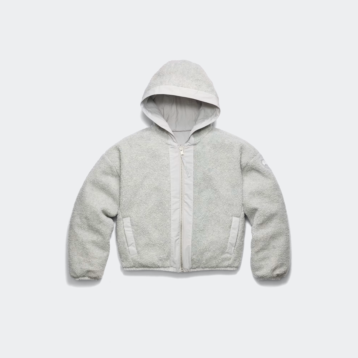 Canada Goose Blouson aviateur en polaire rversible Alberni pour femme Femmes Silverbirch Heather Silverbirch G 950$