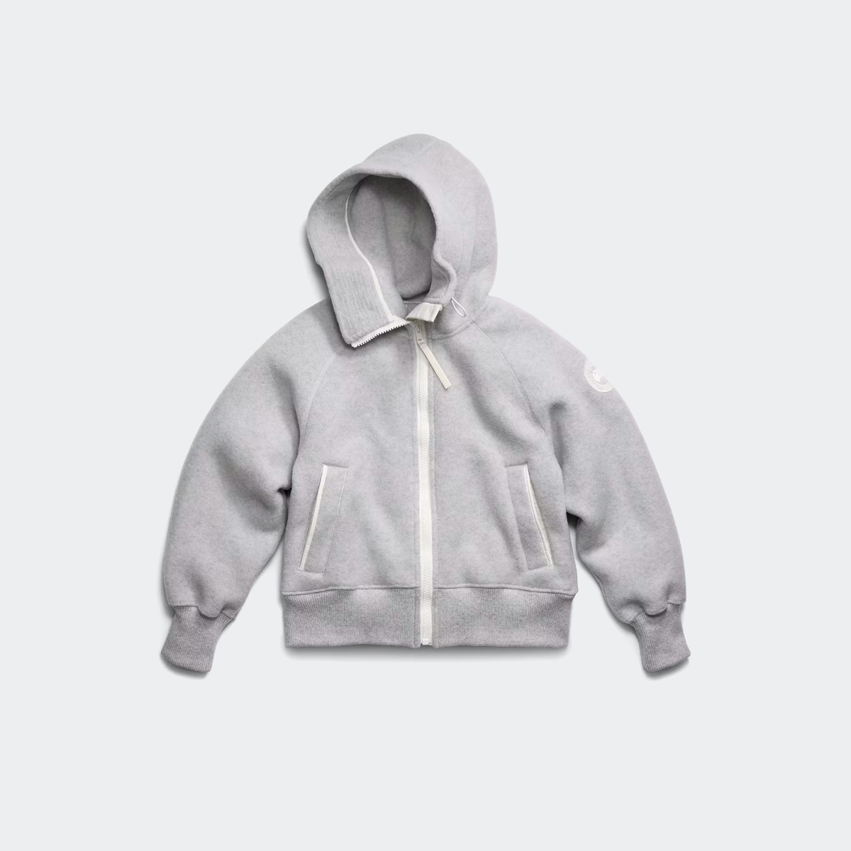 Canada Goose Blouson aviateur en polaire Chilliwack White Disc Femmes Silverbirch Heather M 750 €