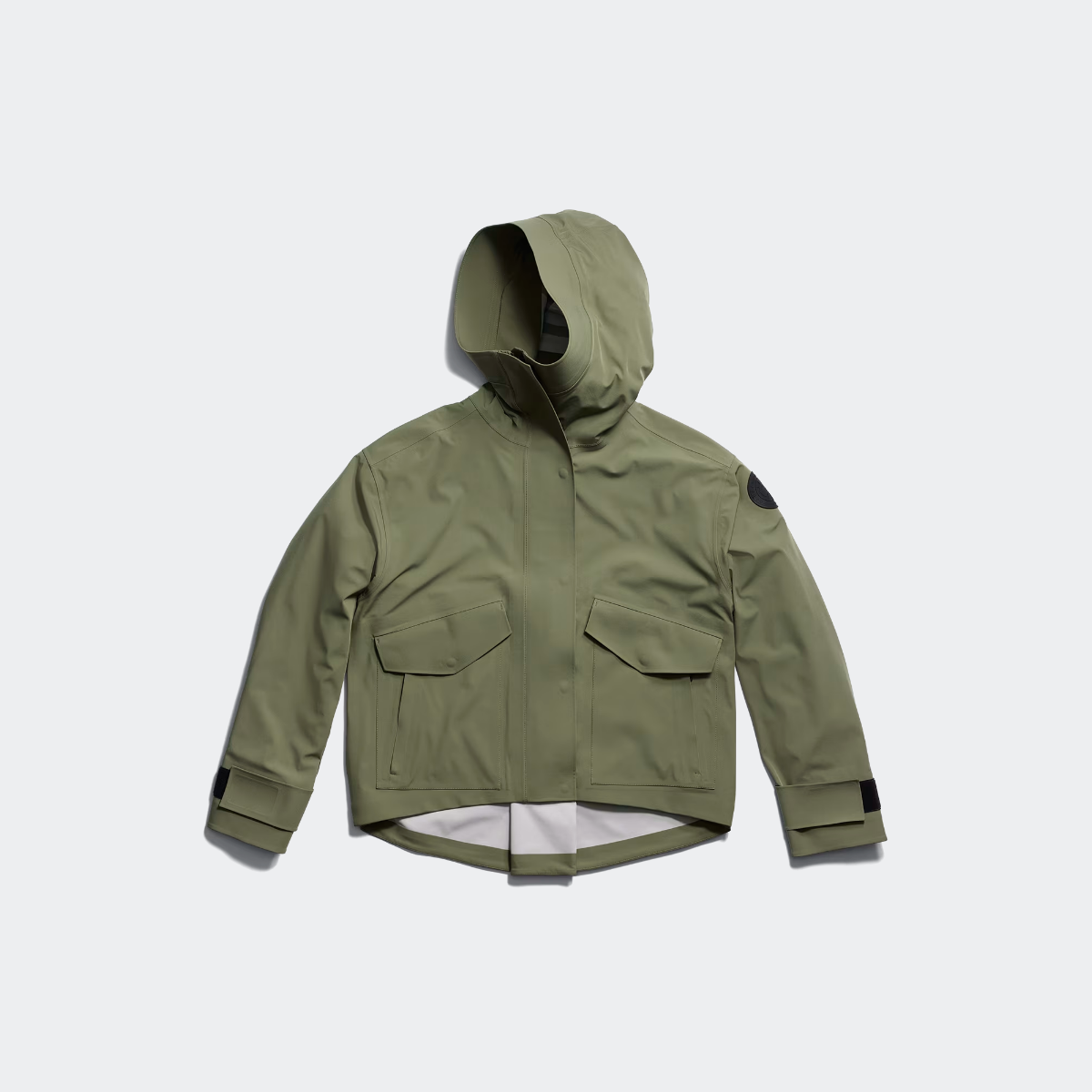 Canada Goose Veste de pluie Tofino Black Disc Femmes Vireo Green TG 825 €
