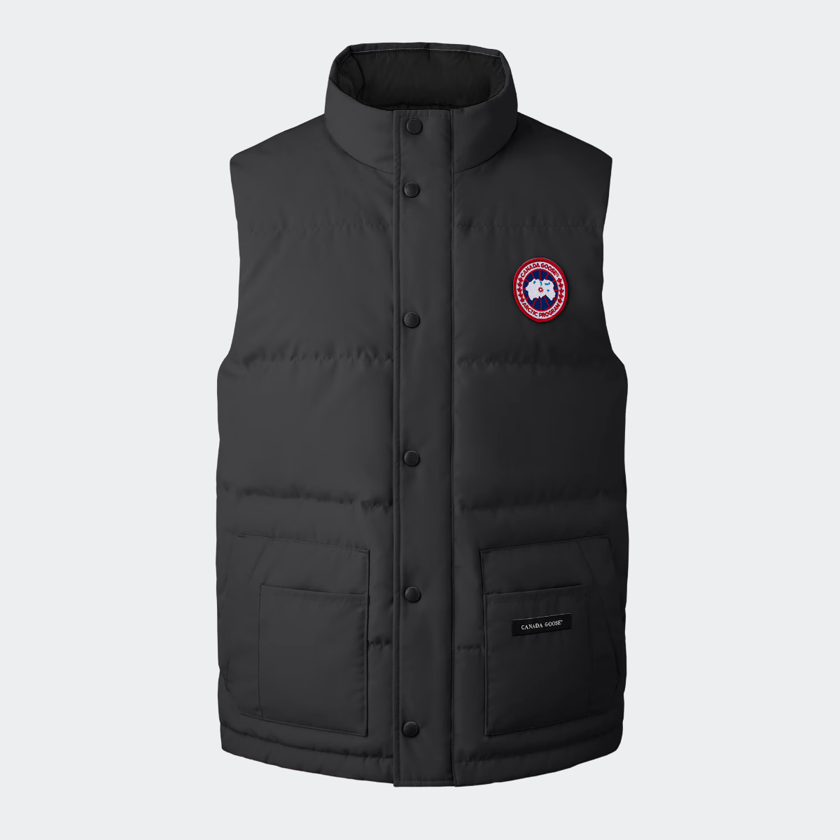 Canada Goose Garson Vest Black Disc (Men, Coastal Grey, XL)