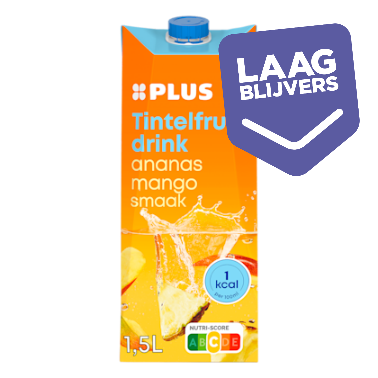 PLUS Tintelfruit 1kcal ananas mango