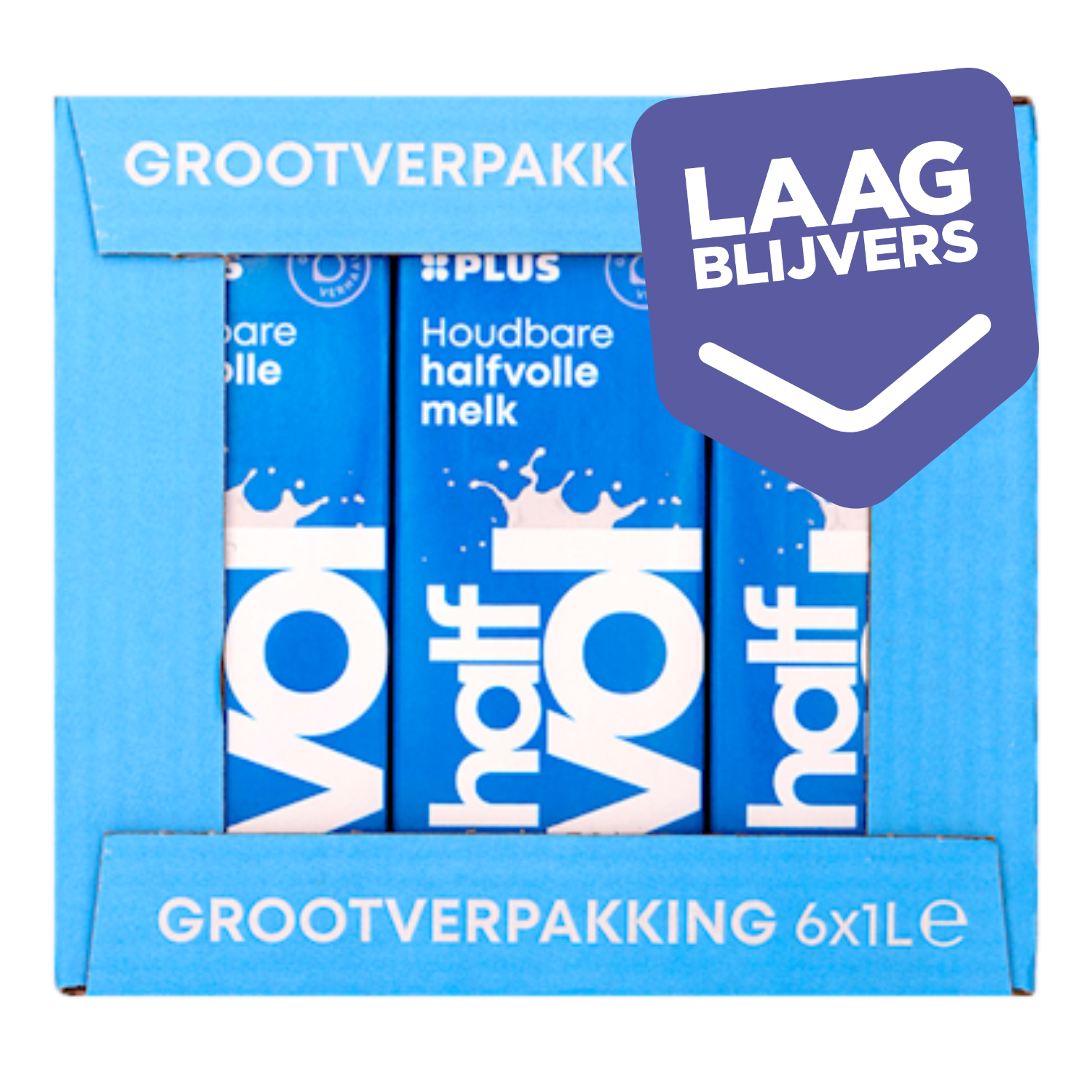 PLUS Houdbare halfvolle melk