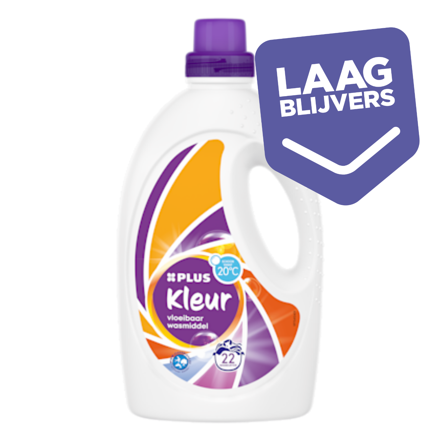 Plus Vloeibaar wasmiddel kleur 22sc