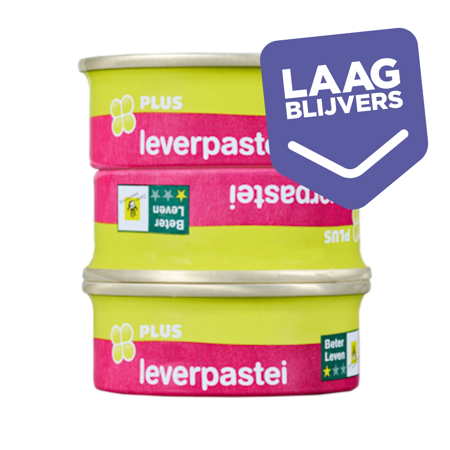 PLUS Leverpastei 3-pack