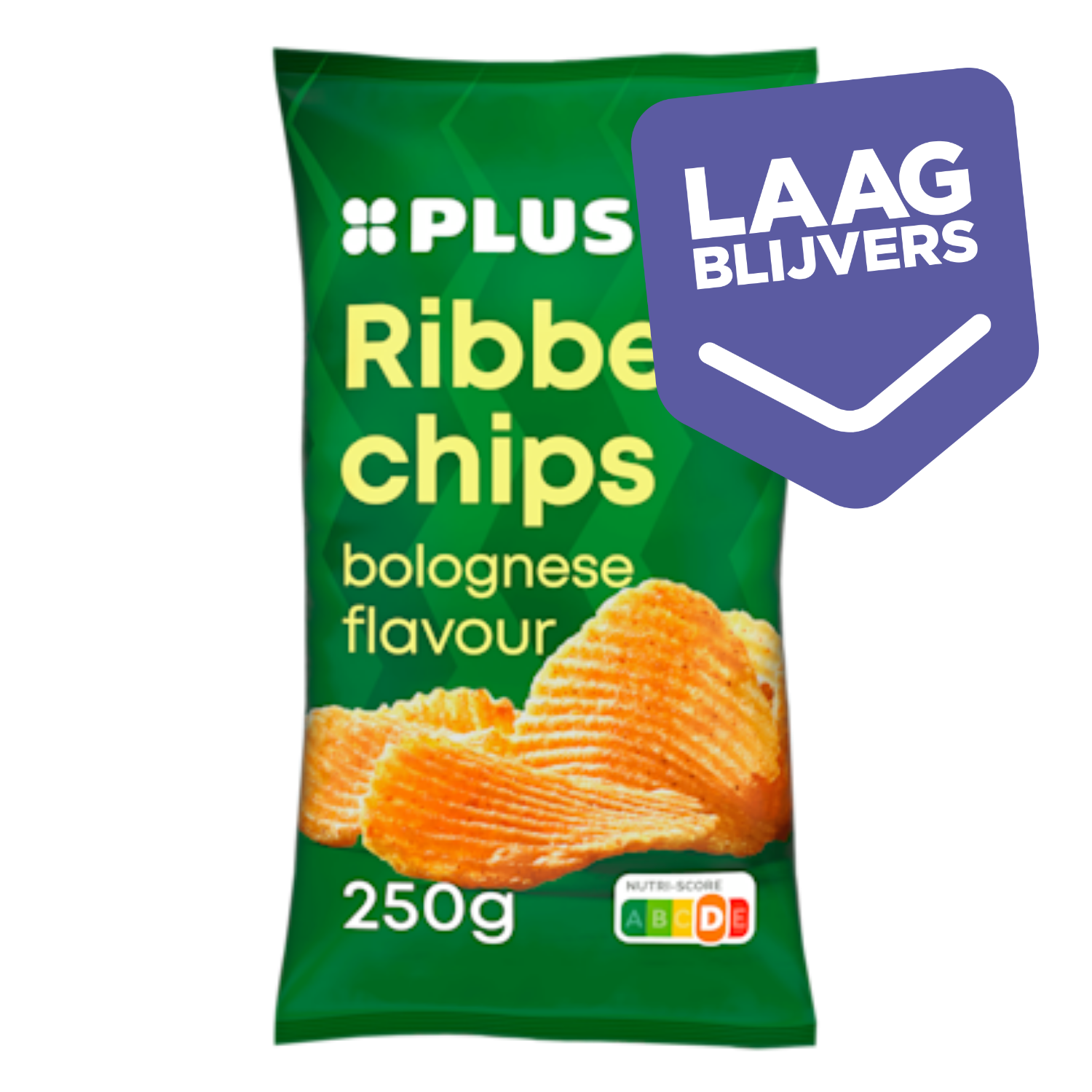 PLUS Ribbelchips bolognese