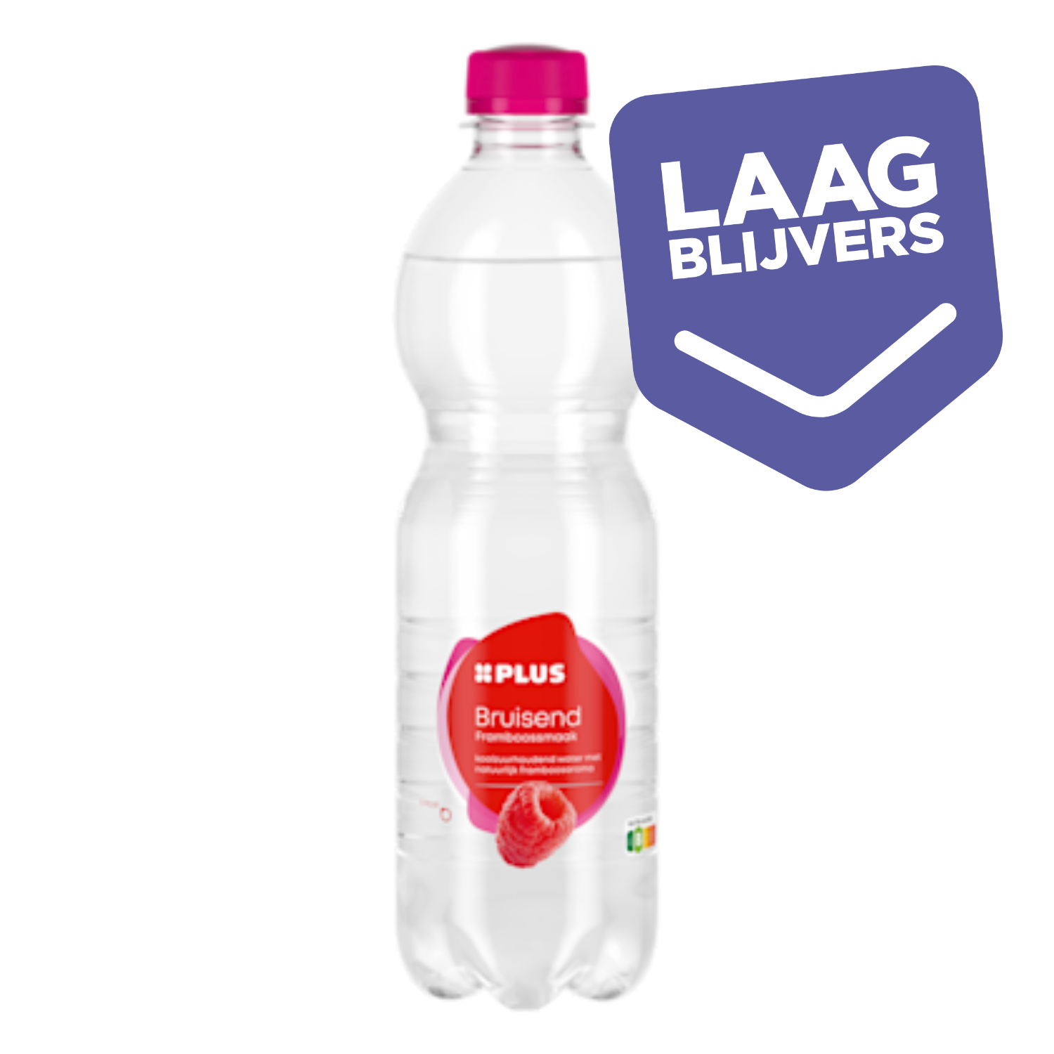 PLUS Bruisend water framboos