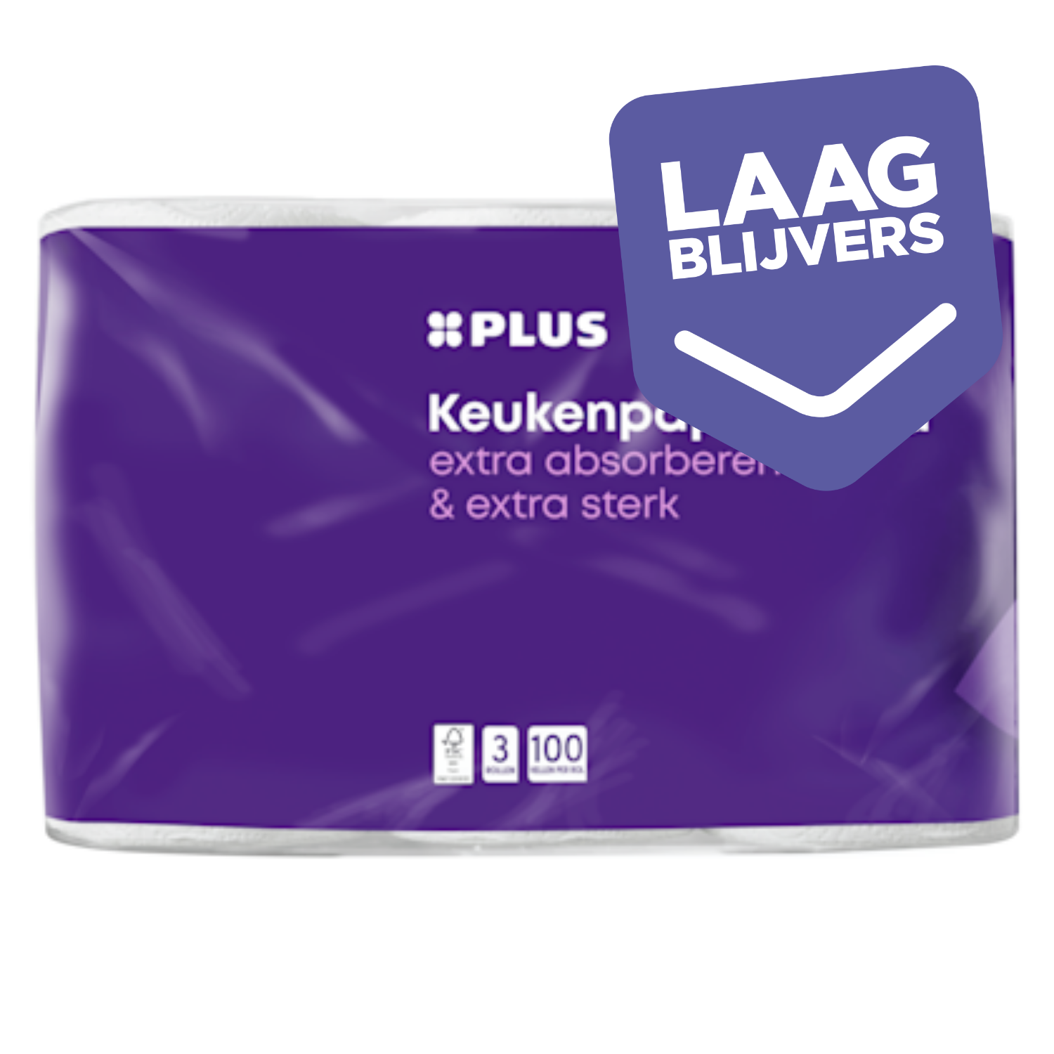 PLUS Keukenpapier ultra 3 laags