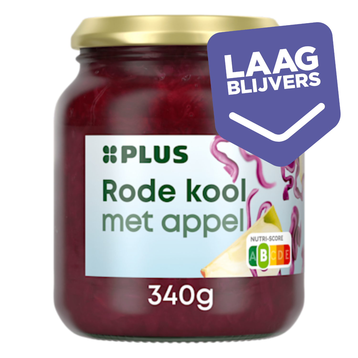 PLUS Rode kool met appel