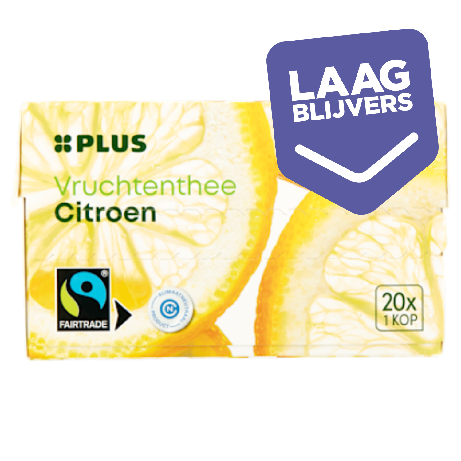 PLUS Thee Citroen Fairtrade
