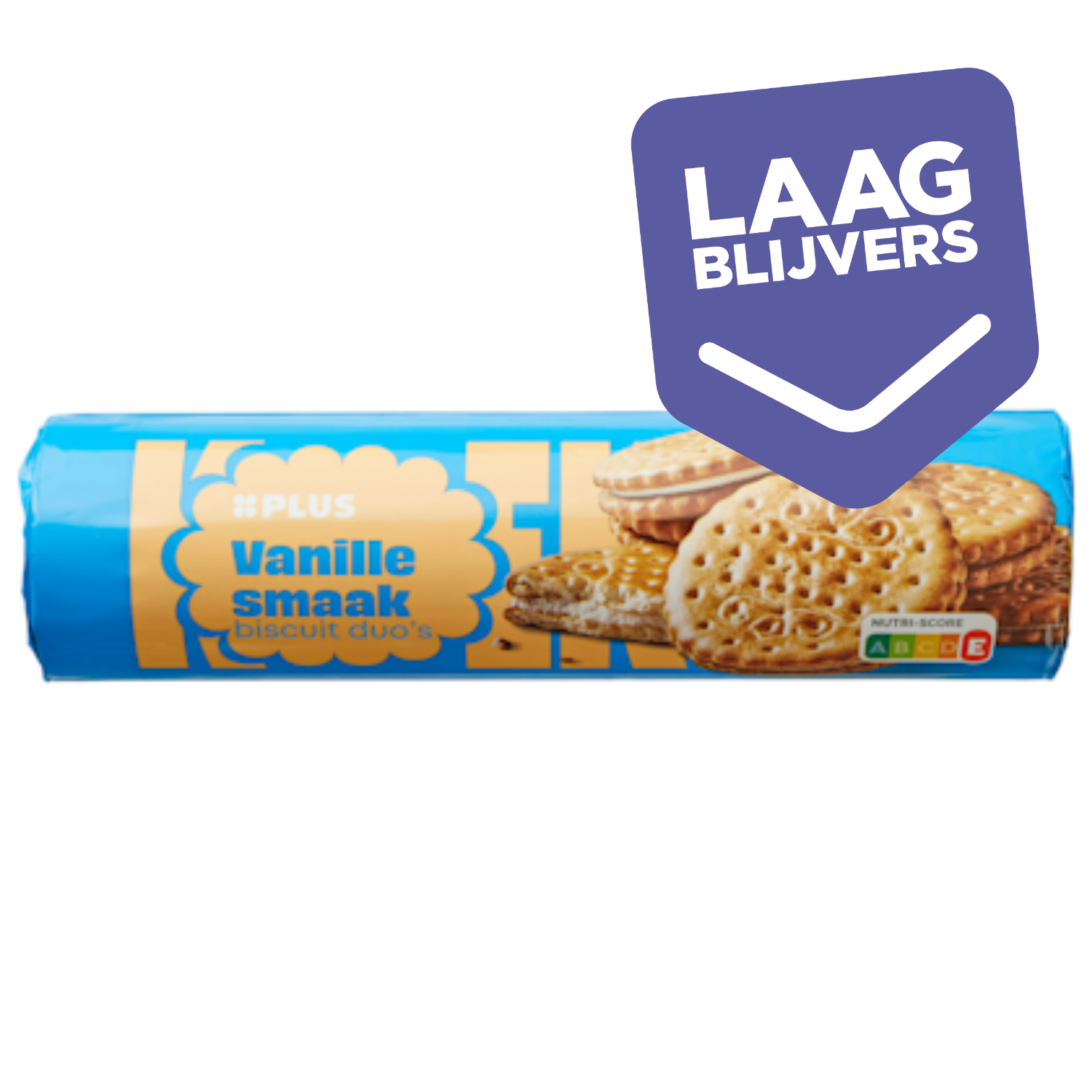 PLUS Biscuit duo's vanille