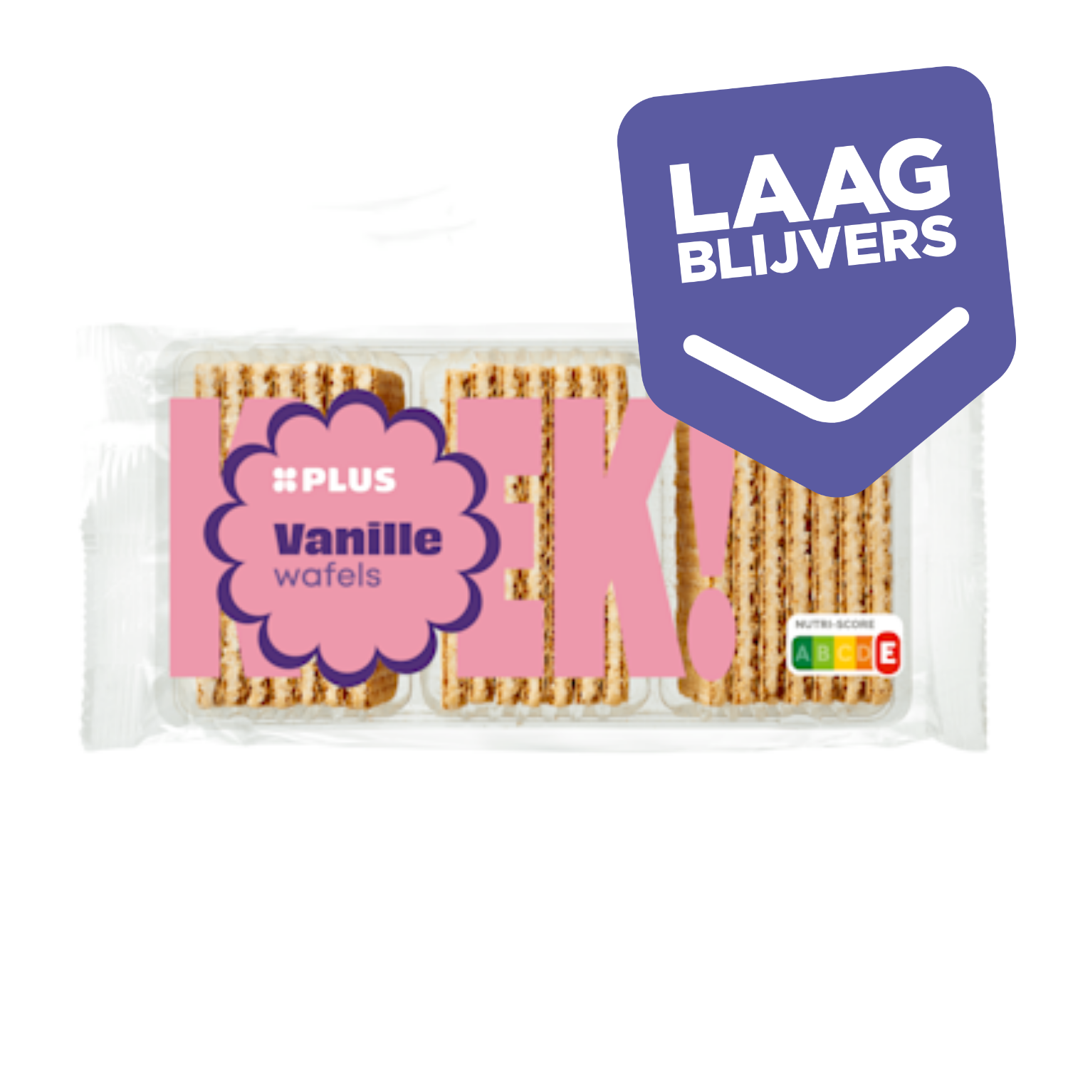 PLUS Vanille wafels