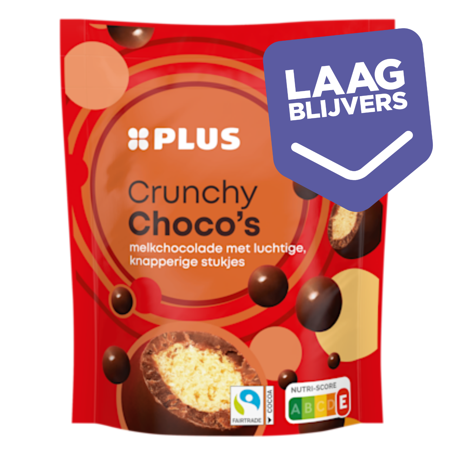 PLUS Crunchy choco's Fairtrade