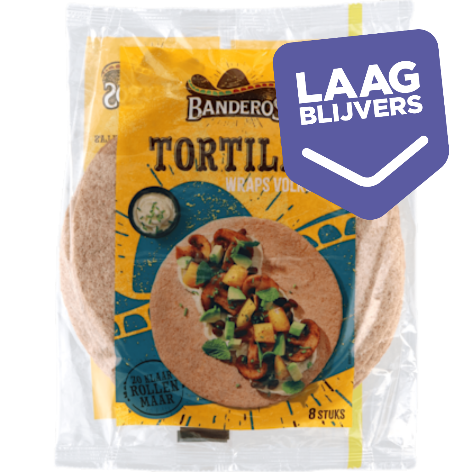 Banderos Tortilla wraps volkoren