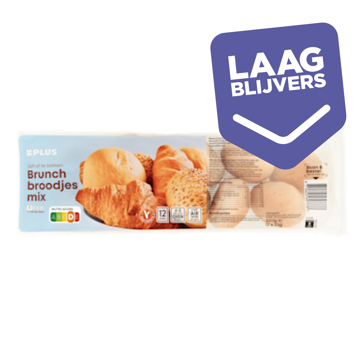 PLUS Brunchbroodjes mix