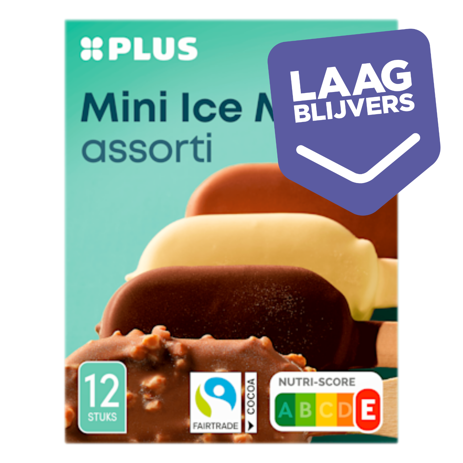 PLUS Mini icemacs assorti Fairtrade