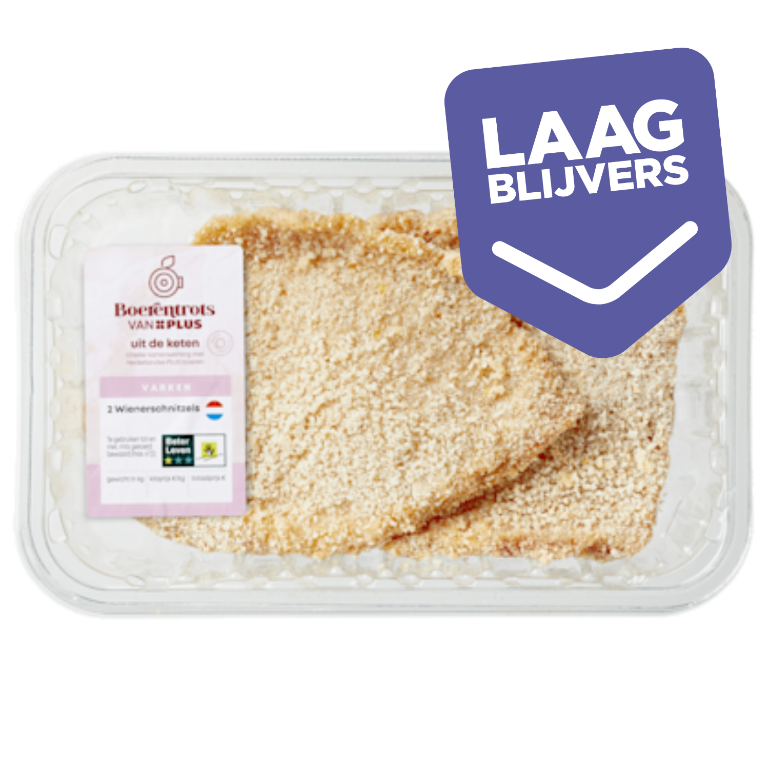 PLUS Boerentrots Wienerschnitzel 2st