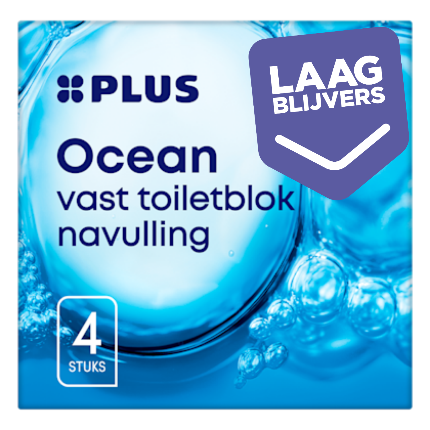 PLUS Toiletblok vast Ocean navul