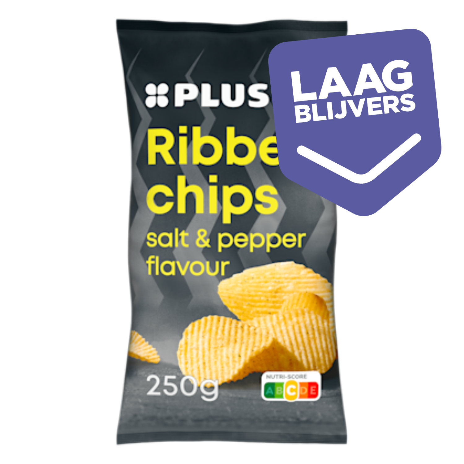 PLUS Ribbel Salt & Pepper