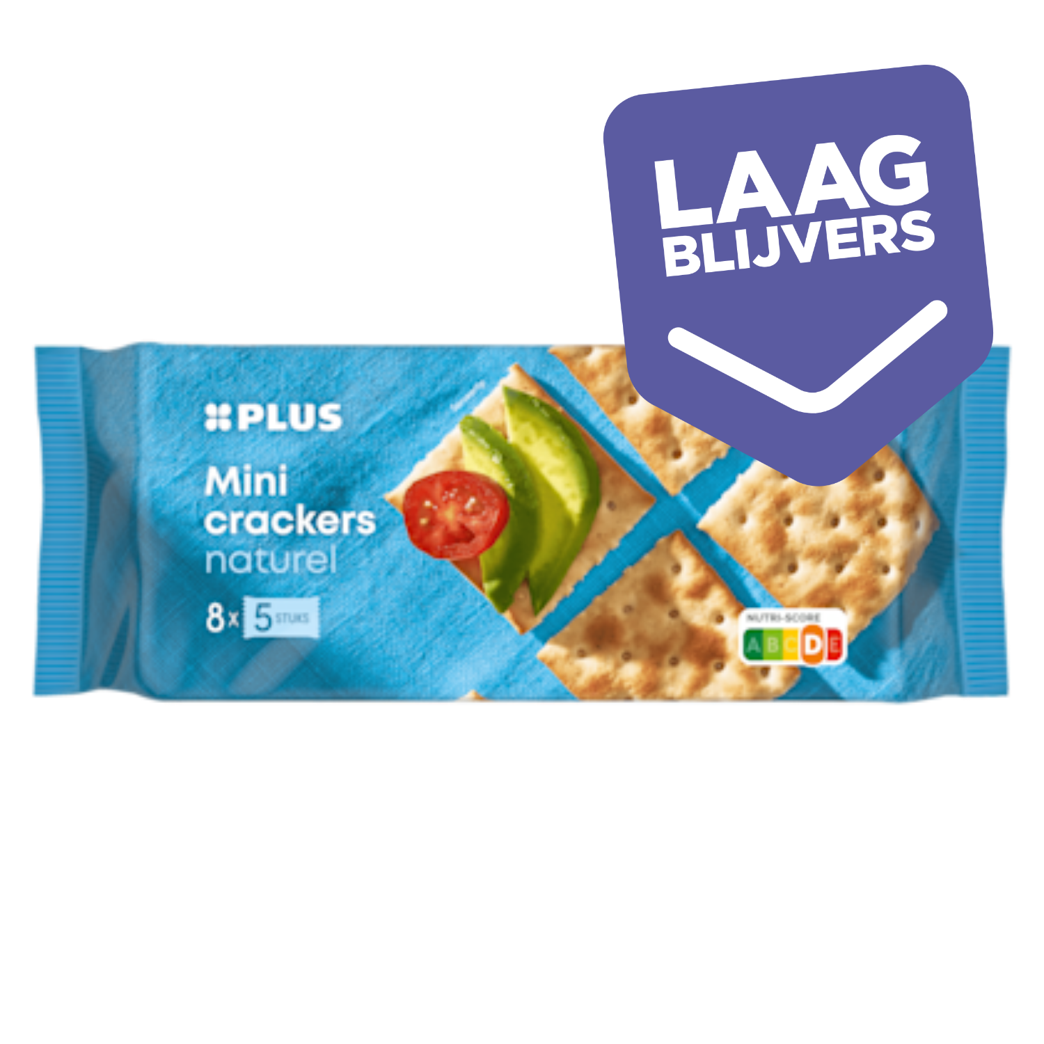 PLUS Mini crackers naturel