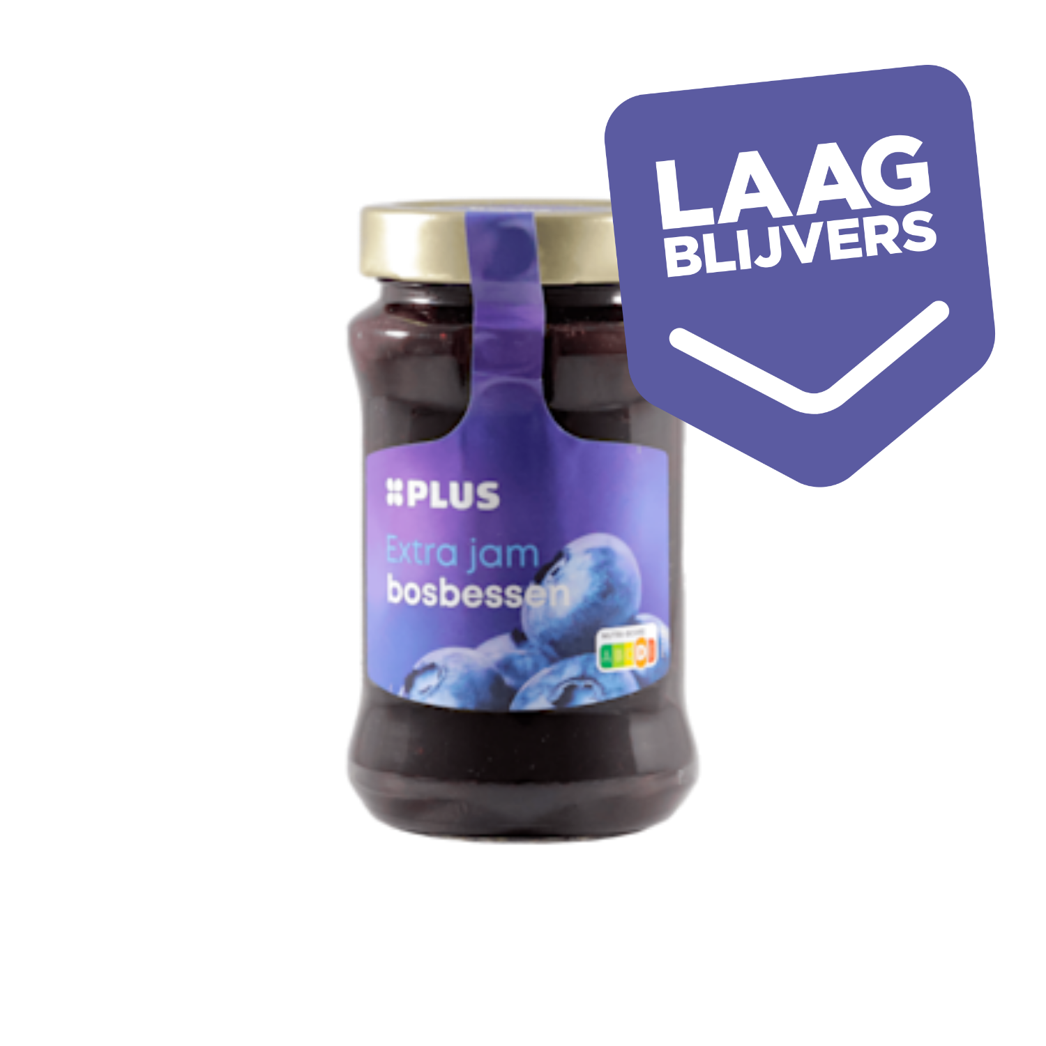 PLUS extra jam bosbes