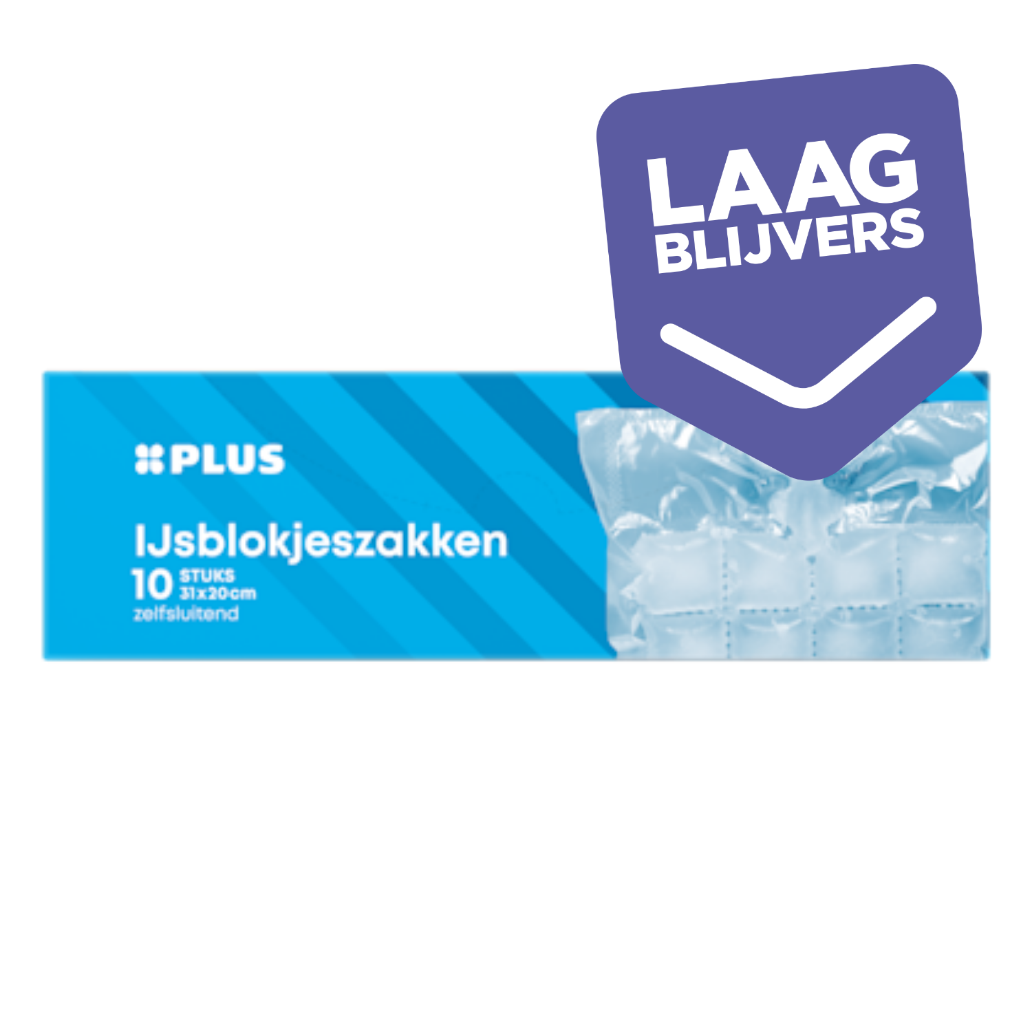PLUS Ijsblokzakjes