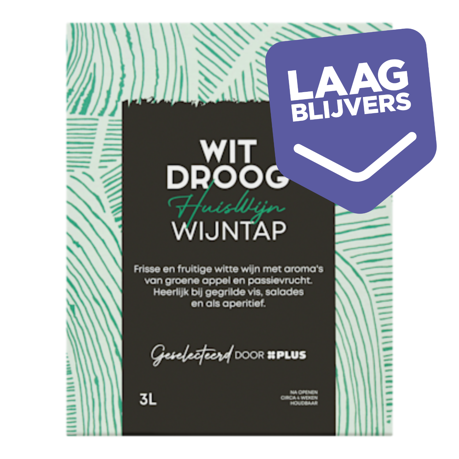 PLUS Huiswijn Wit droog wijntap