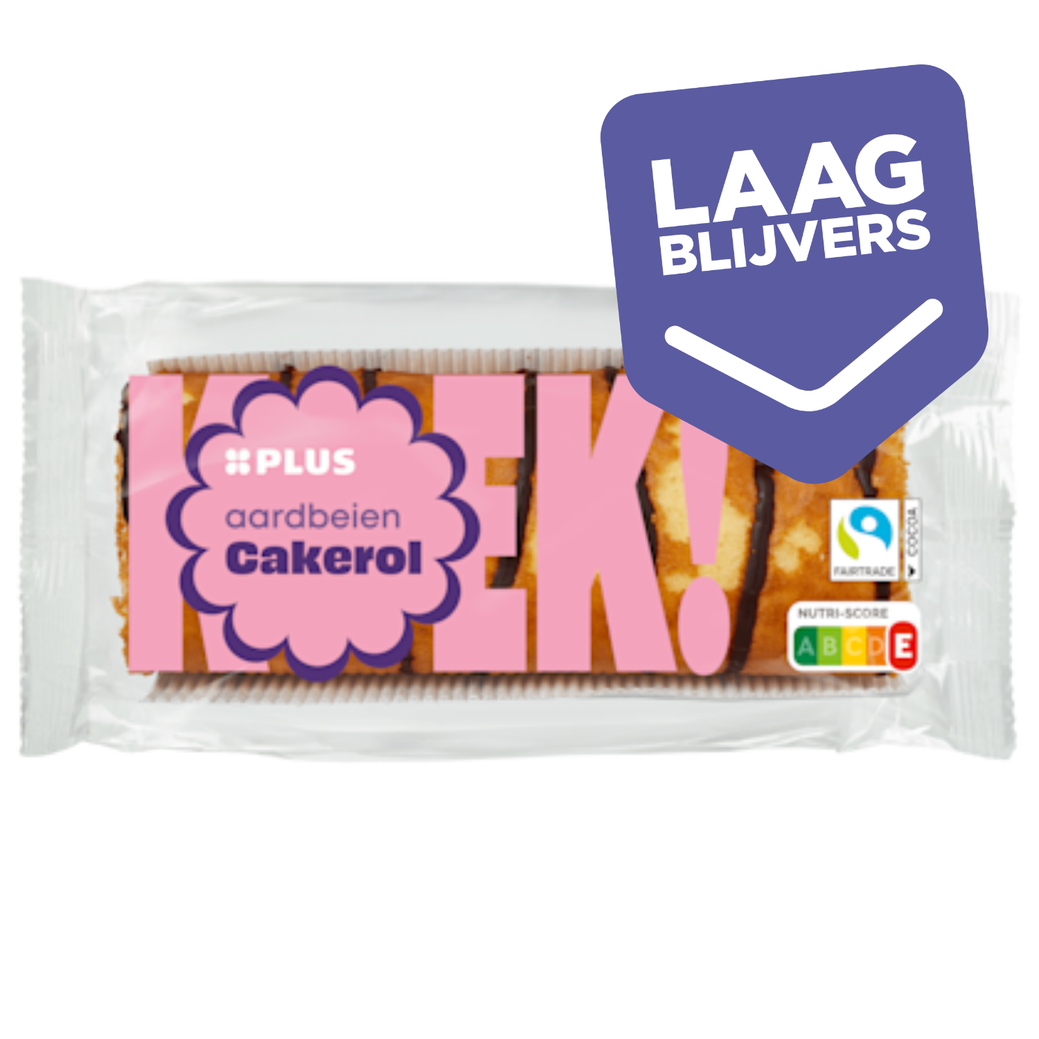 PLUS Aardbeiencakerol Fairtrade