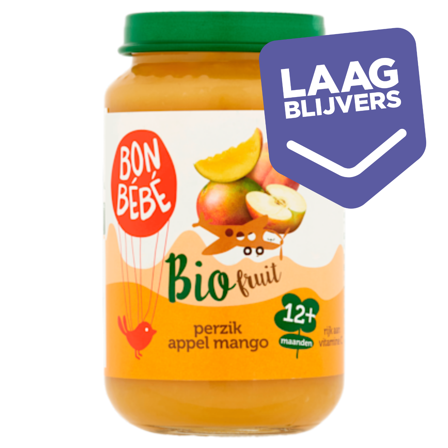 Bonbebe Bio 12+F1207 perzik appel mango