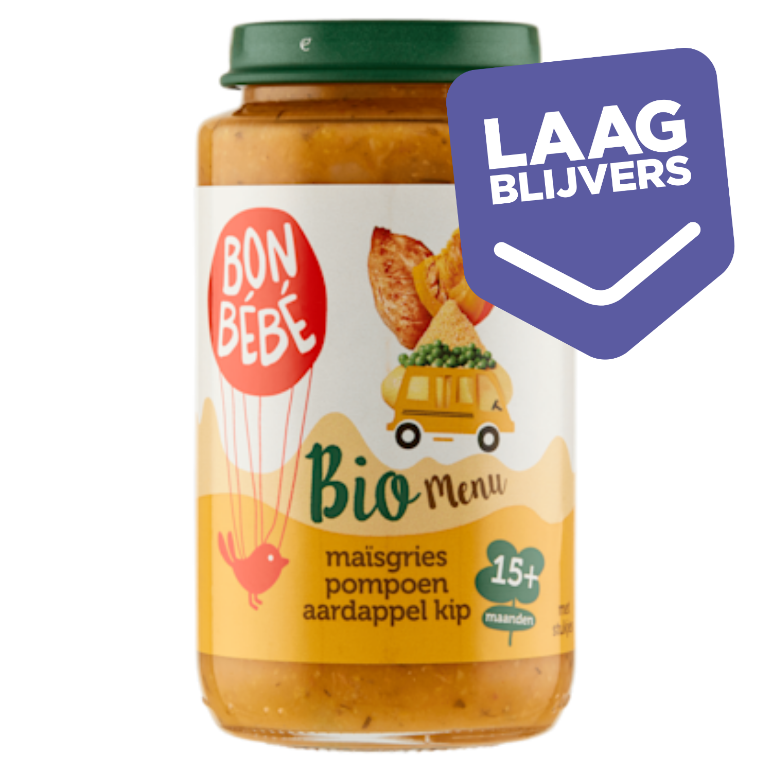 Bonbebe Bio M1515 mais doperwt aardappel kip