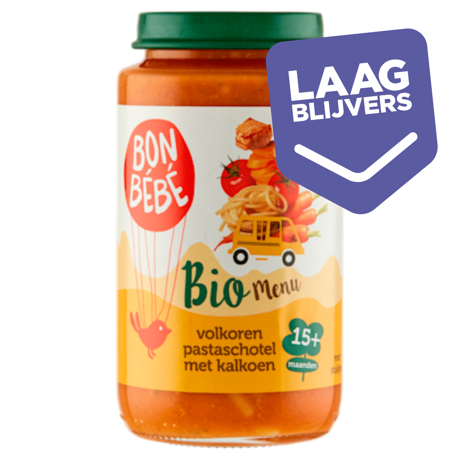 Bonbebe Bio M1511 pastaschotel met kalkoen