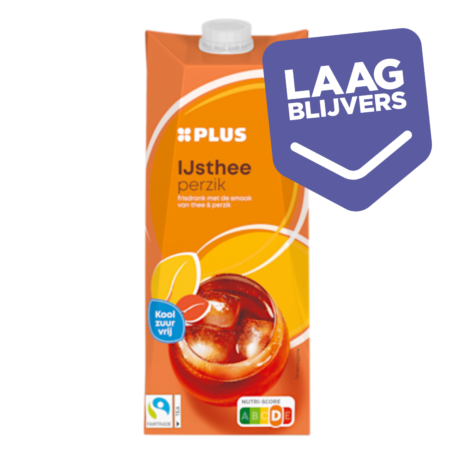PLUS IJsthee perzik Fairtrade