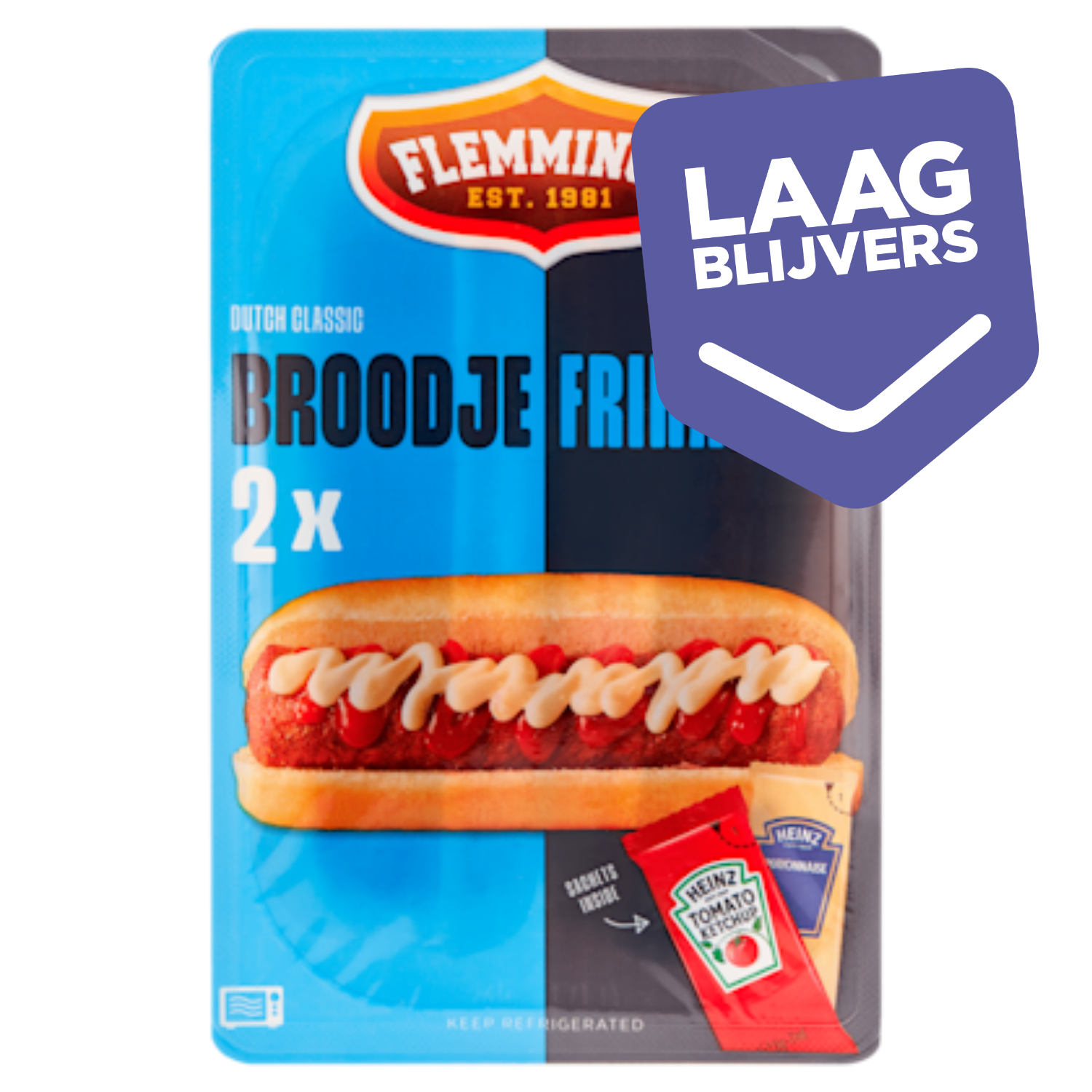 Flemmings Broodje frikandel duo