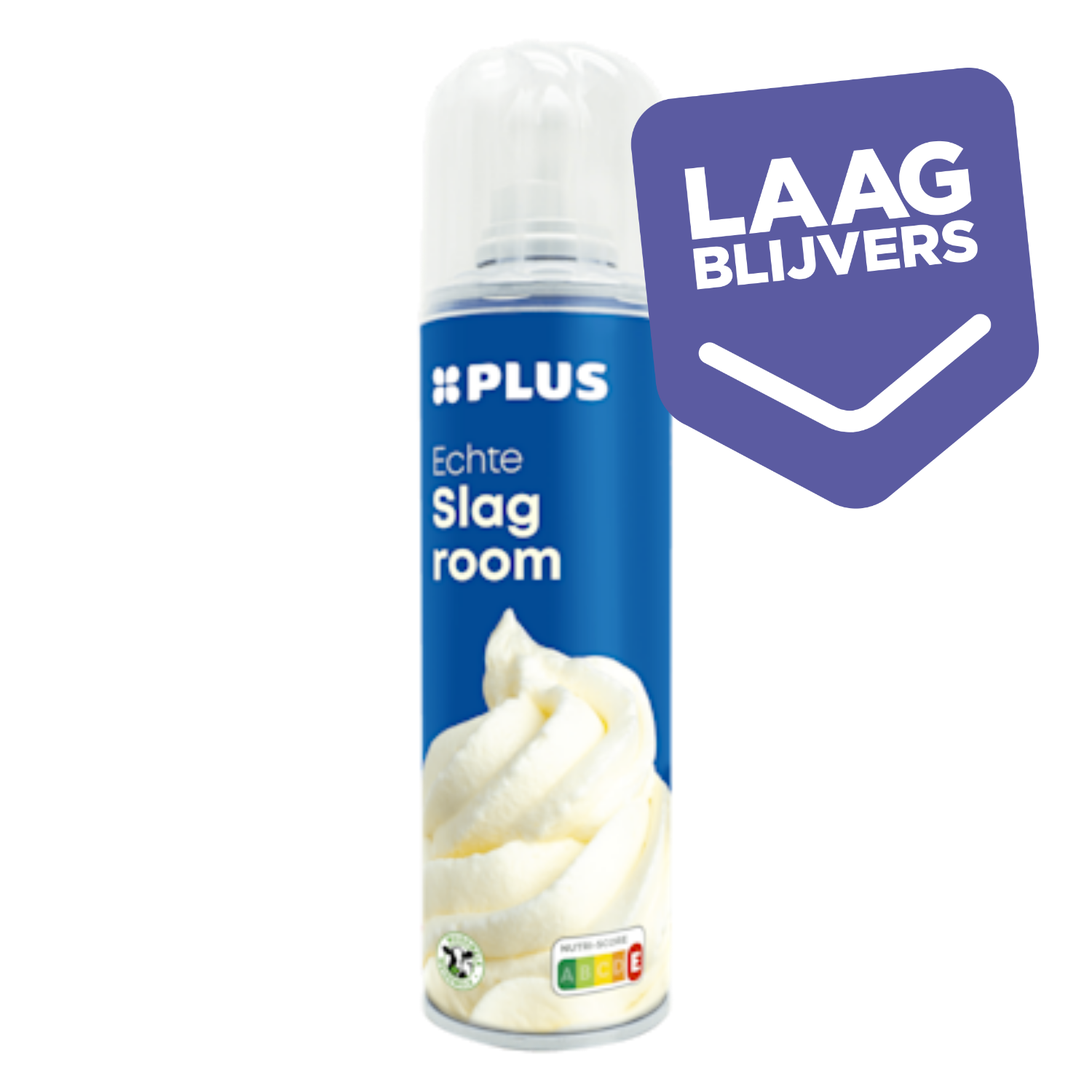 PLUS Slagroom spuitbus