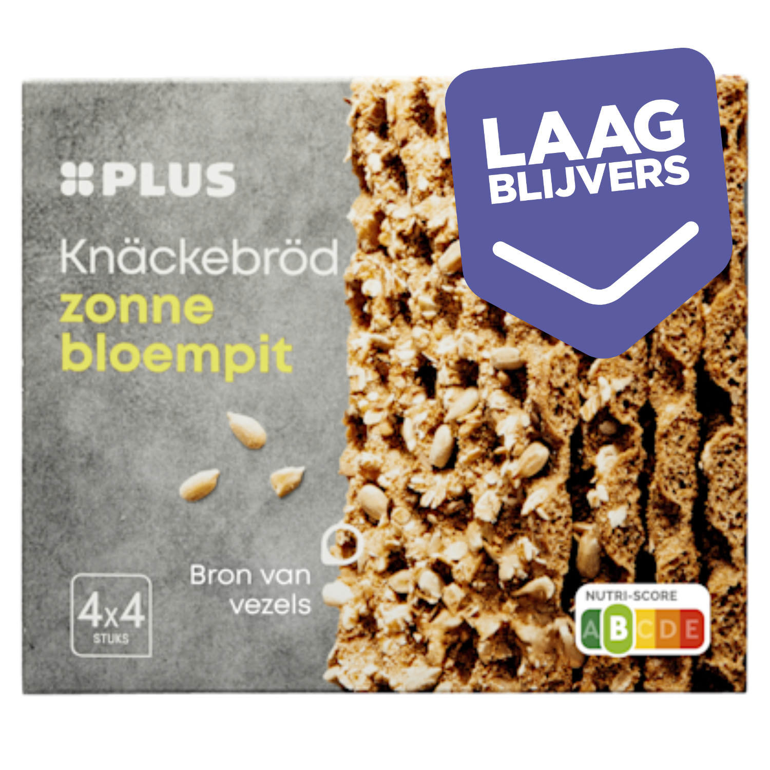 PLUS Knackebrod zonnebloempit