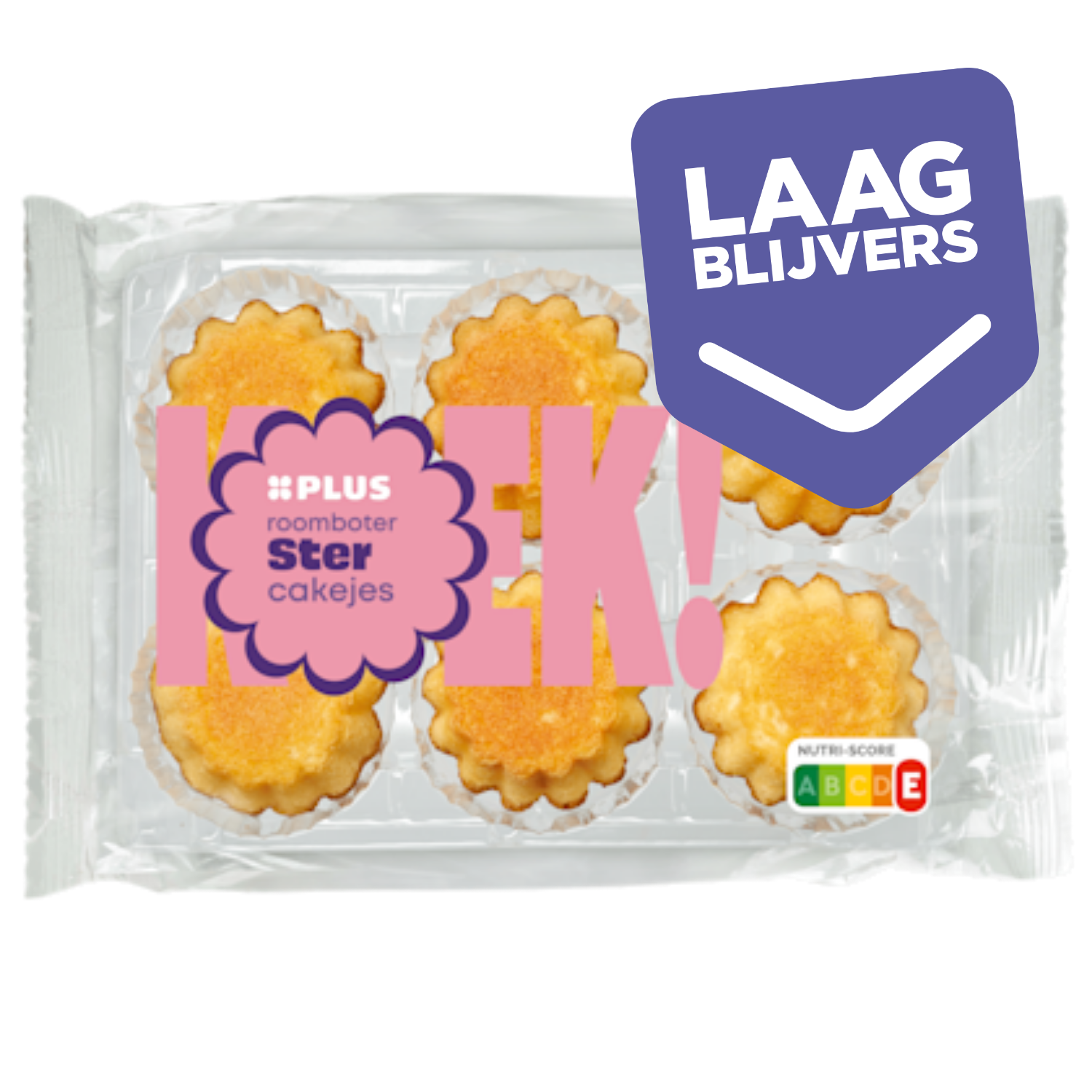 PLUS Stercakejes roomboter 6 stuks